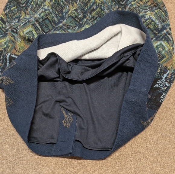 J. Jill (PL Petite Large) Pencil Skirt Geometric Print Blue Green Peacock NWT - Picture 7 of 8